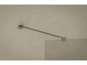 Ravak Walk-In Air Wall 100, černá+transparent