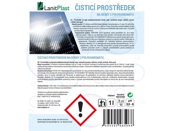 Čistič PC Lanit Plast