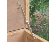 Scobax Dřevěný kurník a husník FLORENTINA, 1460x740x800 mm