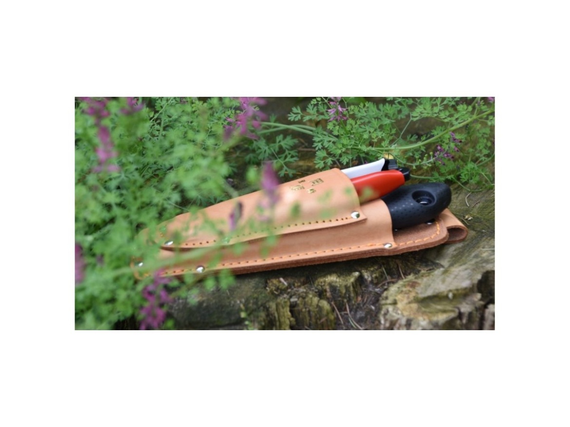 Kombinált bőrtok ollóhoz és összecsukható fűrészhez 130