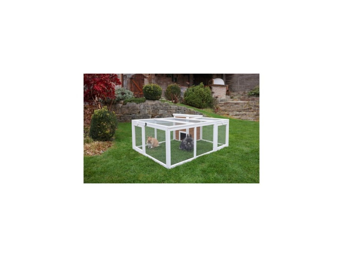 Scobax Výběh pro králíky, s domečkem, 132 x 102 x 59 cm