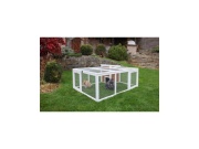 Scobax Výběh pro králíky, s domečkem, 132 x 102 x 59 cm