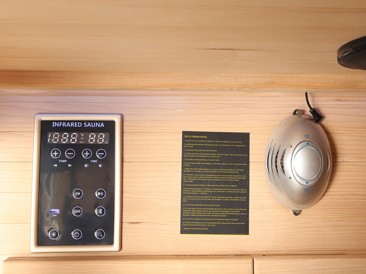 Infrasauna Hanscraft Constance 2+