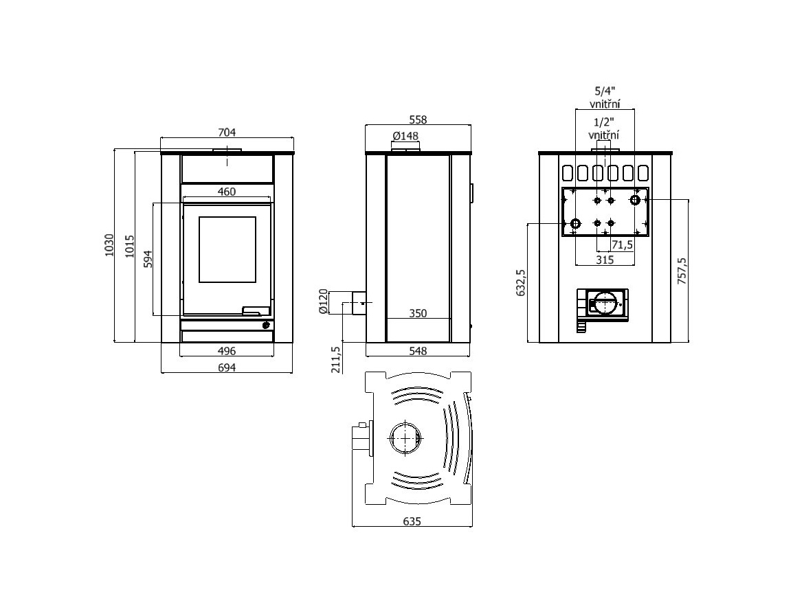 HS Flamingo KALMAR 11/7 červená ER