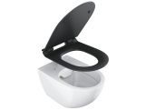 Ravak WC sedadlo Vita slim, čierna
