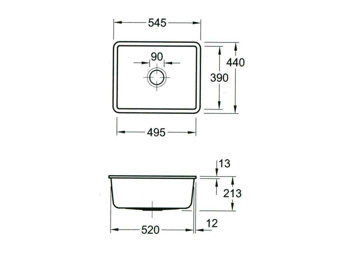 Kuchyňské dřezy Villeroy & Boch Subway 545