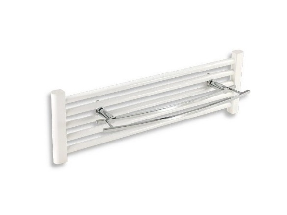 Novaservis Držák ručníků dvojitý Metalia 2 na otopný žebřík, chrom, , 6225/1,0