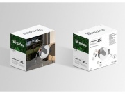 Bradas Samonavíjecí buben s hadicí  WHITE LINE 1/2" - 35m