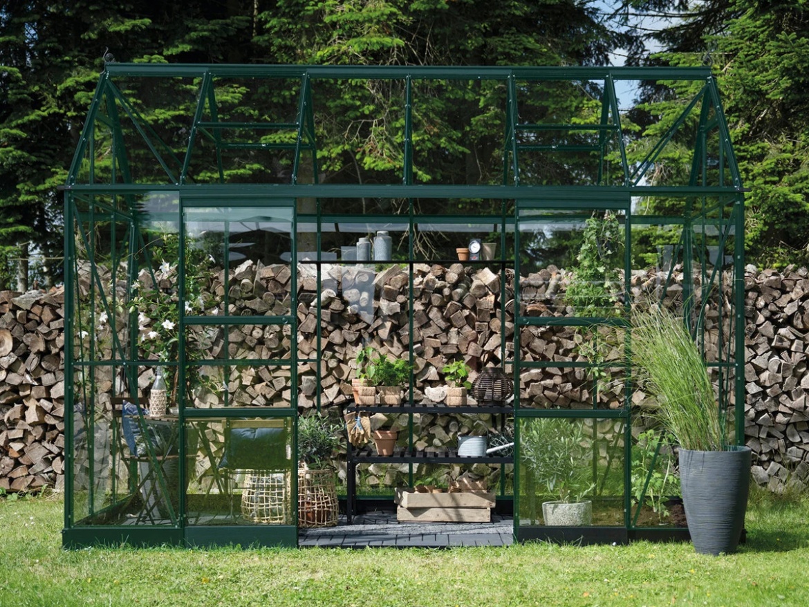 Klasický skleník Halls Icon Planthouse 6