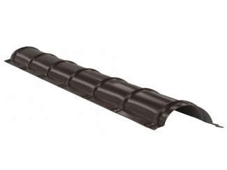 Hrebenáče –  Bilka polkruhový hrebenáč RAL 7016 | antracitová, 2000 x 230 mm