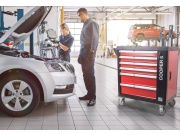 G21 Dílenský vozík  Cooper 6, černo-červený