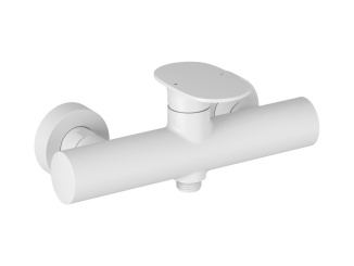 Baterie – Ravak SG 032.10WHM Sprchová nástěnná baterie bez sprchového setu, bílá matná