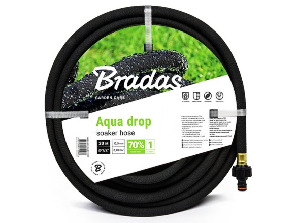 Bradas Zahradní zavlažovací hadice AQUA DROP 1/2 - 7,5m