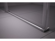 Ravak MSDPS 100x80 P, lesk+transparent