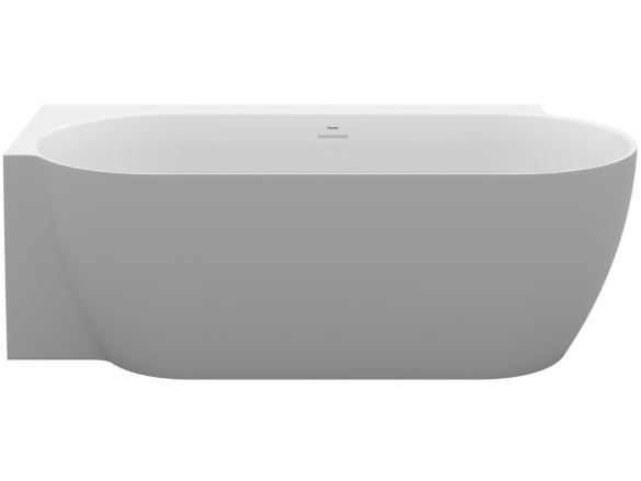 Ravak Vana Freedom Corner II Tec 175x86 P, volně stojící, bílá, krytka odtoku bílá/černá/chrom