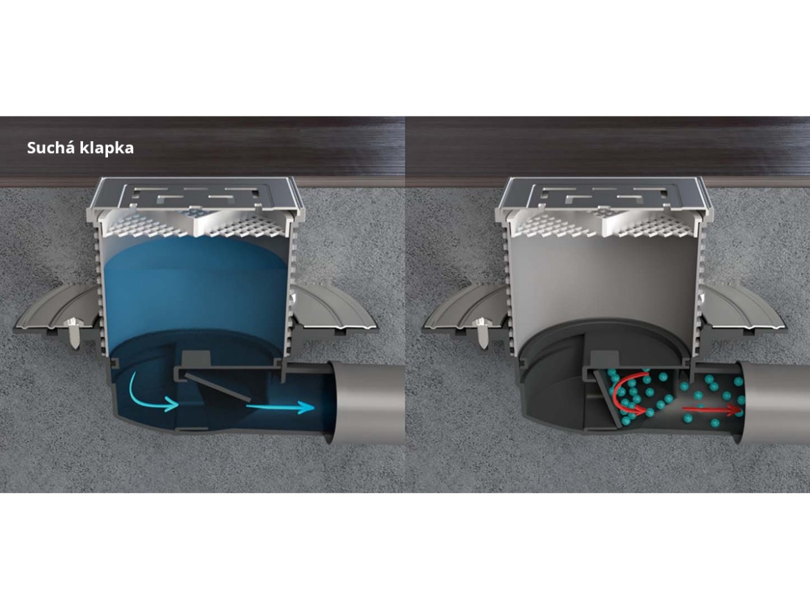 Vpusť Chuděj PVSU 75 (univerzální)