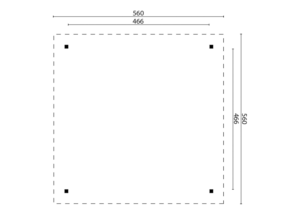 Zahradní altán Tuindeco Extremo
