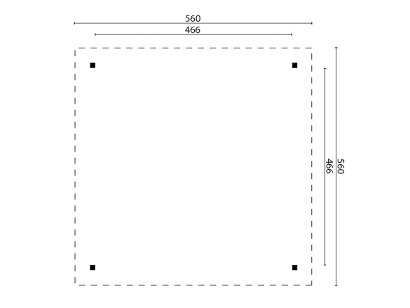Zahradní altán Tuindeco Extremo