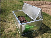 Gutta Polykarbonátový pařník Gardentec pozink