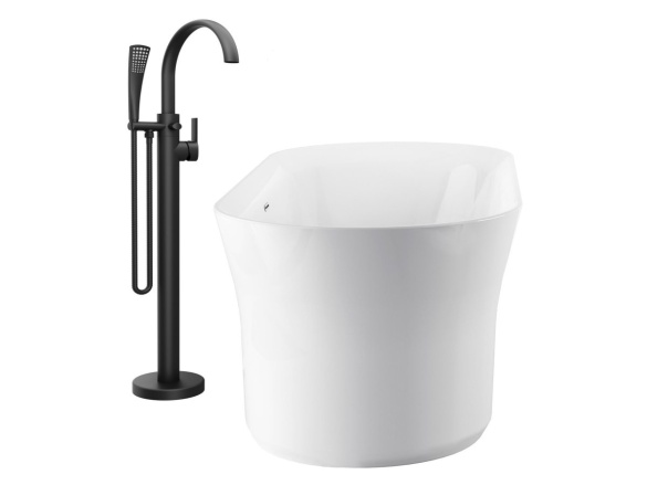 Ravak FM 080.00CR.RB07A Vaňová batéria do podlahy pre R-box, so sprchovým setom, chróm