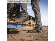 Hernyótalpas csúszókormányzású rakodógép Scheppach MKL 730 - pásový smykový nakladač