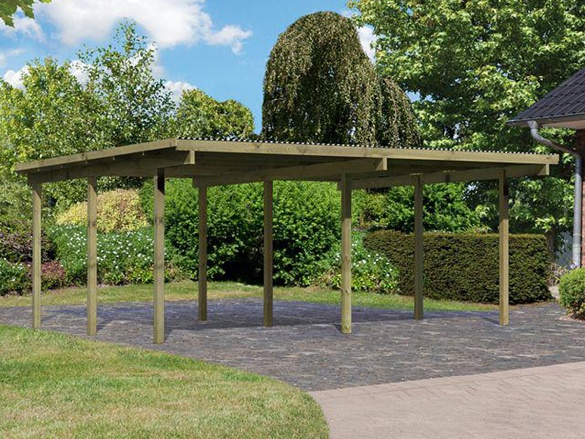 Přístřešek na auto Karibu Carport ECO A