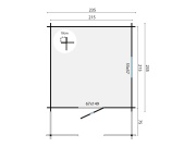 Dětský domeček Tuindeco Marii