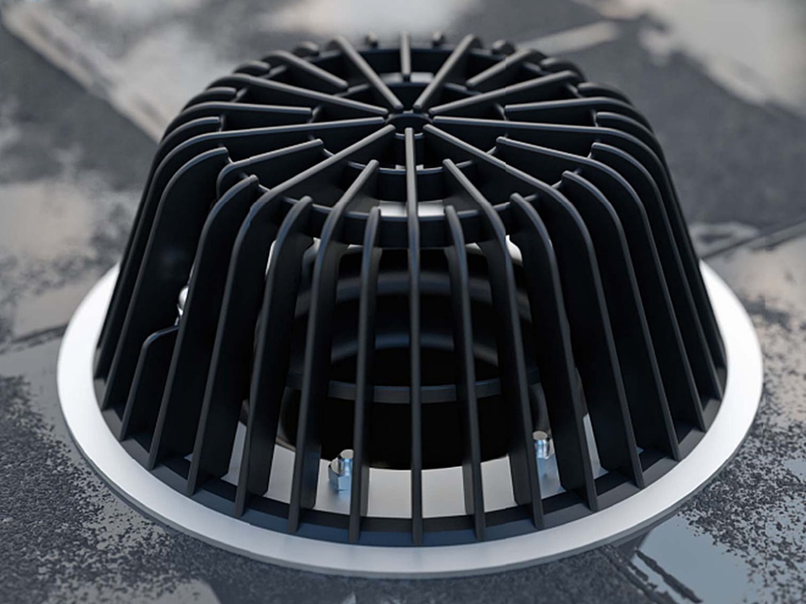 Střešní gravitační vpusť Chuděj Vortex 110