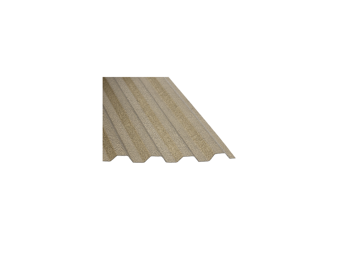 Covernit Trapézový polykarbonát bronz s hrubou strukturou