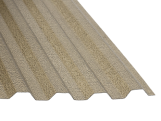 Covernit Trapézový polykarbonát bronz s hrubou strukturou