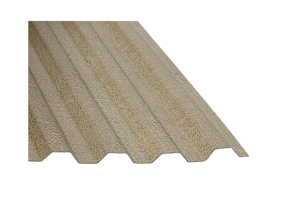 Covernit Trapézový polykarbonát bronz s hrubou strukturou