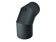Koleno dymové s čistiacim otvorom Kovokraus 120mm / 90° silnostěnné