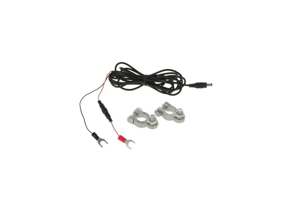 Scobax Propojovací kabel pro elektrické ohradníky a autobaterie, 3 m