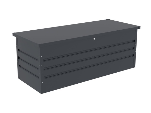 G21 Zahradní box  Denver 560 L, antracitový plechový