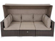 Home & Garden Vigo zahradní sestava z technoratanu Brown Mat/Brown Melange