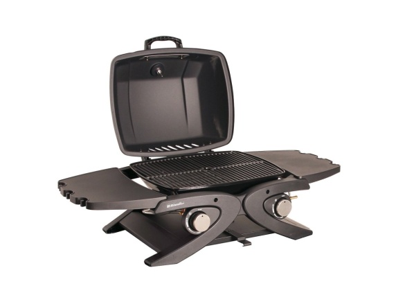 Přenosný plynový gril 4,2 kW se dvěma hořáky Riwall PRO RGG 20 Compact