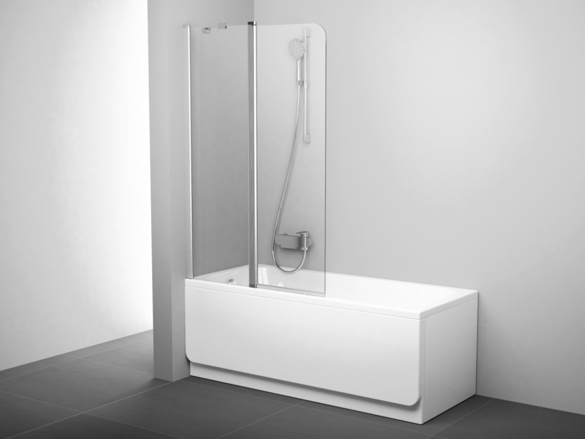 Ravak CVS2 100 L, černá+transparent