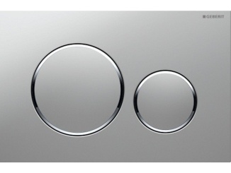 Splachovací tlačítka –  Geberit Deska ovládací GEBERIT SIGMA 20 nerez/lesk, 115.882.SN.1