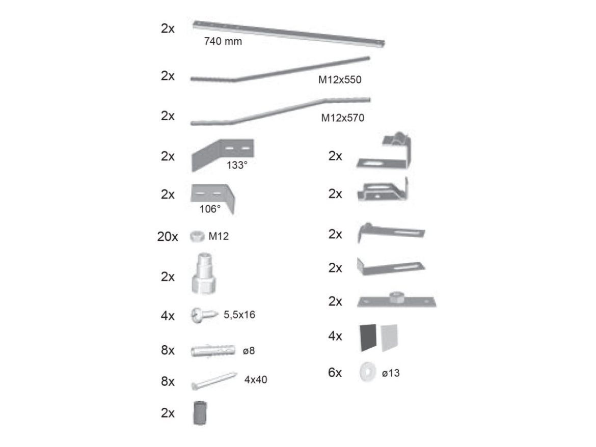 Ravak Panelkit LoveStory II