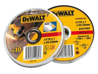 Vágókorongok –  Dewalt Sada řezných kotoučů DT3506