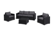 Keter Zahradní set  California 3+2+1 grafitový