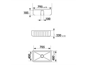Kuchyňské dřezy Luisina Chambord Louis 795