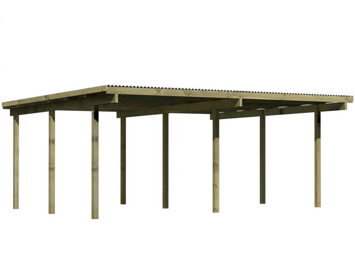 Přístřešek na auto Karibu Carport ECO A