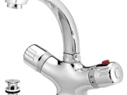 Novaservis Umyvadlová baterie Aquamat, chrom, stojánková, bez výpusti,  2601,0