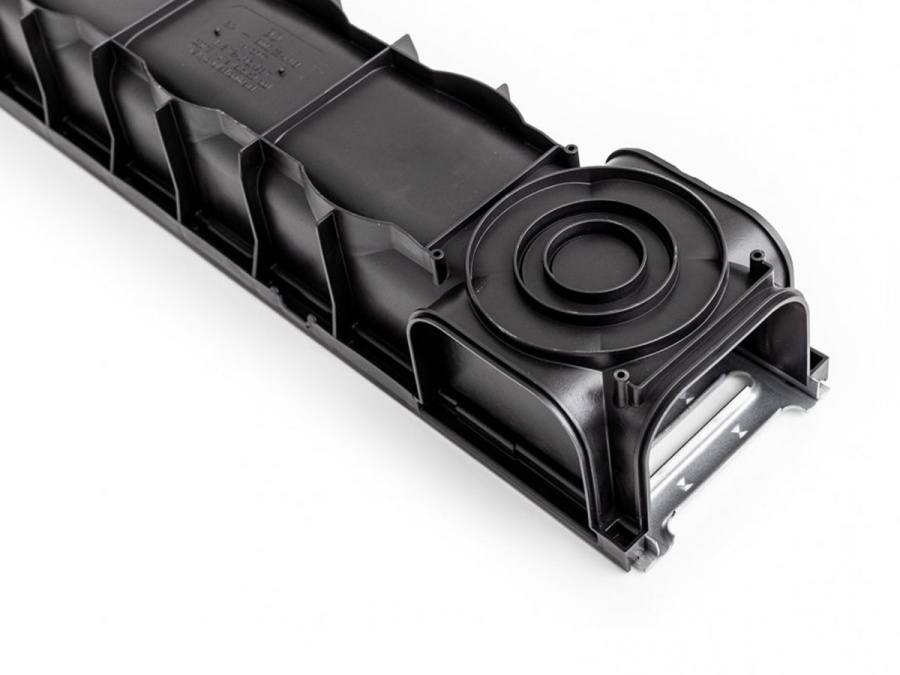 Plastový žľab s pozinkovanou mrežou Gutta A15 set