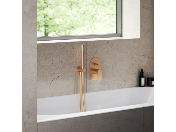 Ravak EL 061.60RGB.O2 Podomietková batéria 2-cestná, Rose Gold Brushed