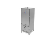 VespaGarden Zahradní udírna z nerezové oceli Vespagarden -104,5x39,5x39,5cm