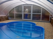 PP-C medencelap Röchling světle modrá s UV stabilizací