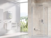 Ravak CPS 80, bílá+transparent