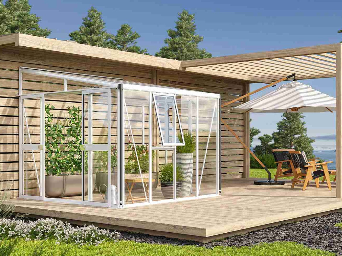 Skleník ke zdi Vitavia Athena